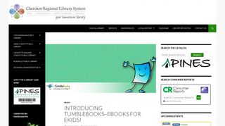 Introducing TumbleBooks–eBooks for eKids! | Cherokee Regional ...