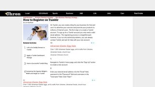How to Register on Tumblr | Chron.com