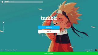 August 8, 2018: Blog URLs redirected to the dashboard - Tumblr