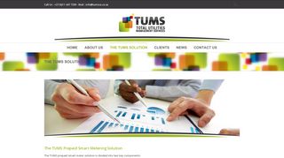 The TUMS Prepaid Smart Metering Solution | Tums