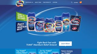 Antacids for Heartburn Relief | TUMS® Official Site