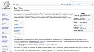 TuneWiki - Wikipedia