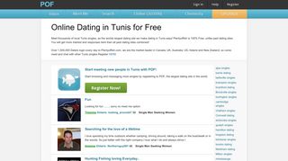 Tunis Dating - Tunis singles - Tunis chat at POF.com™