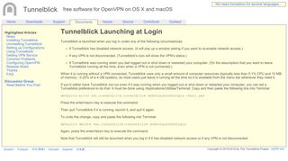 Tunnelblick Launching at Login - Tunnelblick | Free open source ...