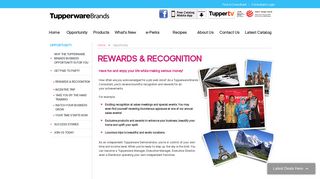 rewards & recognition - Tupperware Brands - Simply Good Living ...