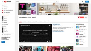 Tupperware US and Canada - YouTube