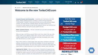 Welcome to the new TurboCAD.com - TurboCAD via IMSI Design