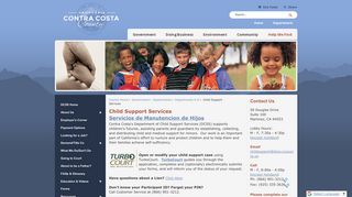 Child Support Services - | Contra Costa County, CA Official Website
