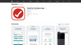 TurboTax Tax Return App on the App Store - iTunes - Apple