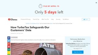 How TurboTax Safeguards Our Customers' Data - TurboTax Tax Tips ...