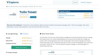 Turbo Tenant Reviews and Pricing - 2019 - Capterra