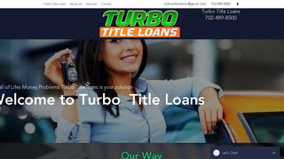 Turbo Title Loans: Turbo Title loan llc | NV 89121