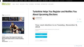 TurboVote Helps You Register and Notifies You About Upcoming ...