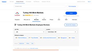 Working at Turkey Hill Minit Markets: 654 Reviews | Indeed.com