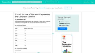 Turkish Journal of Electrical Engineering and Computer Sciences | RG ...