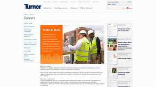 Careers | Turner Construction Company