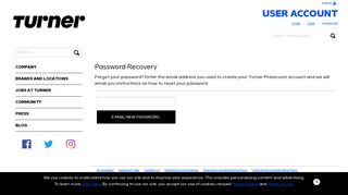User account | Turner