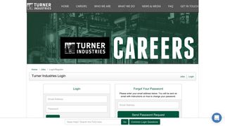 Turner Industries Login - Turner Industries - Turner Industries Jobs