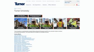 Turner University | Turner Construction Company