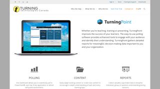 TurningPoint Interactive Polling Solution - Turning Technologies Canada