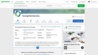Working at Turning Point Services | Glassdoor