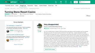 Very disappointed - Review of Turning Stone Resort Casino, Verona ...