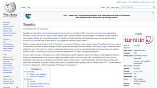 Turnitin - Wikipedia