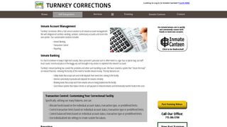 Inmate Accounts - TurnKey Corrections