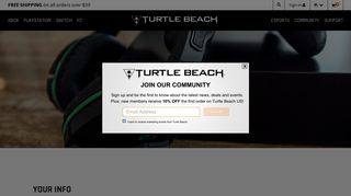 Register Your Turtle Beach Gaming Headset - Turtle Beach®