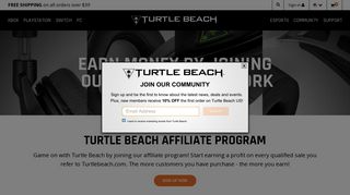 Turtle Beach Affiliate Program