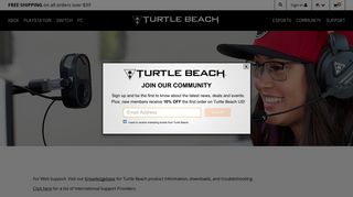 Contact Turtle Beach® Support