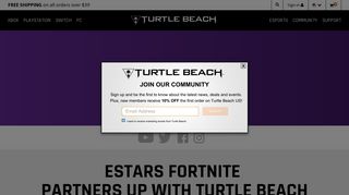 Turtle Beach® - EStars Fortnite