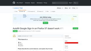 Autofill Google Sign In on Firefox 57 doesn't work · Issue #71 ... - GitHub