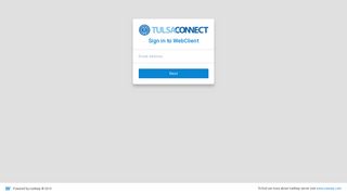 Email Login - Tulsa Connect Webmail Log In