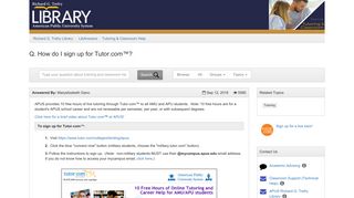 How do I sign up for Tutor.com™? - LibAnswers