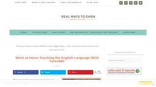 Work at Home Teaching the English Language With TutorABC