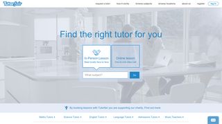 Tutorfair | Find a Tutor - Private Tutors, Home Tuition & Tutoring