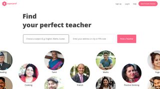 Superprof: Teacher - Student network for private teaching in India