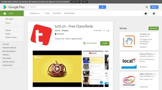 tutti.ch - Free Classifieds - Apps on Google Play