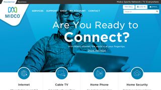 Midco | Internet, Cable TV, Home Phone & Home Automation