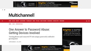 One Answer to Password Abuse: Getting Devices Involved ...