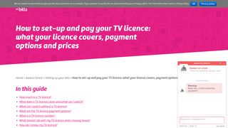 How to set-up your TV license | Split The Bills