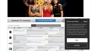 USTVnow: TV Guide - North American TV Shows, Movie and Series