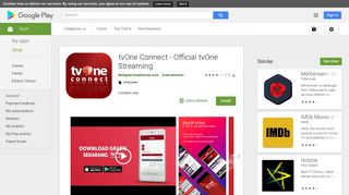 tvOne Connect - Official tvOne Streaming - Apps on Google Play