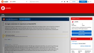 No login credentials for Spectrum on WatchESPN : ESPN - Reddit