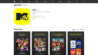 MTV on the App Store - iTunes - Apple