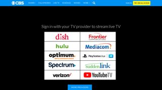 TV Provider - CBS.com