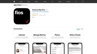 Verizon My Fios on the App Store - iTunes - Apple