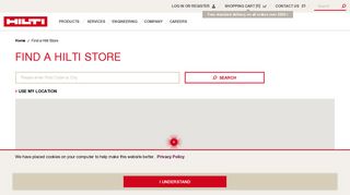 Store Locator - Hilti United Kingdom