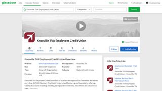 Working at Knoxville TVA Employees Credit Union | Glassdoor